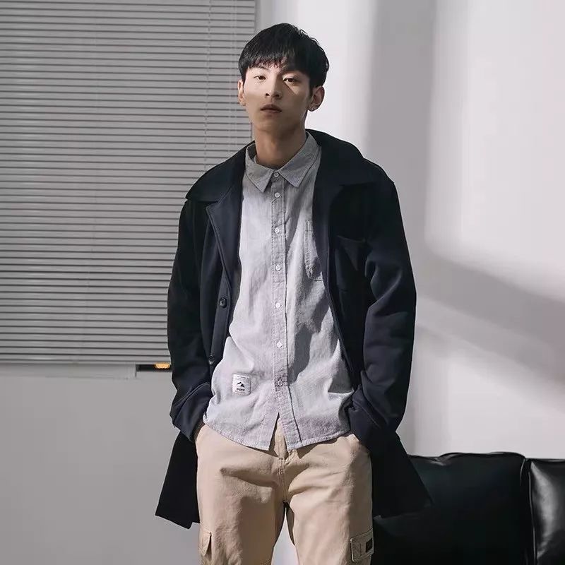 这些男生风衣也太酷太飒了吧想买