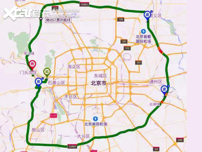 北京六环线图片