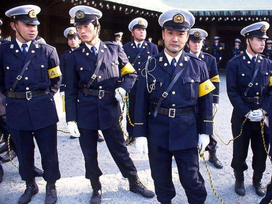 日本警察略帽图片