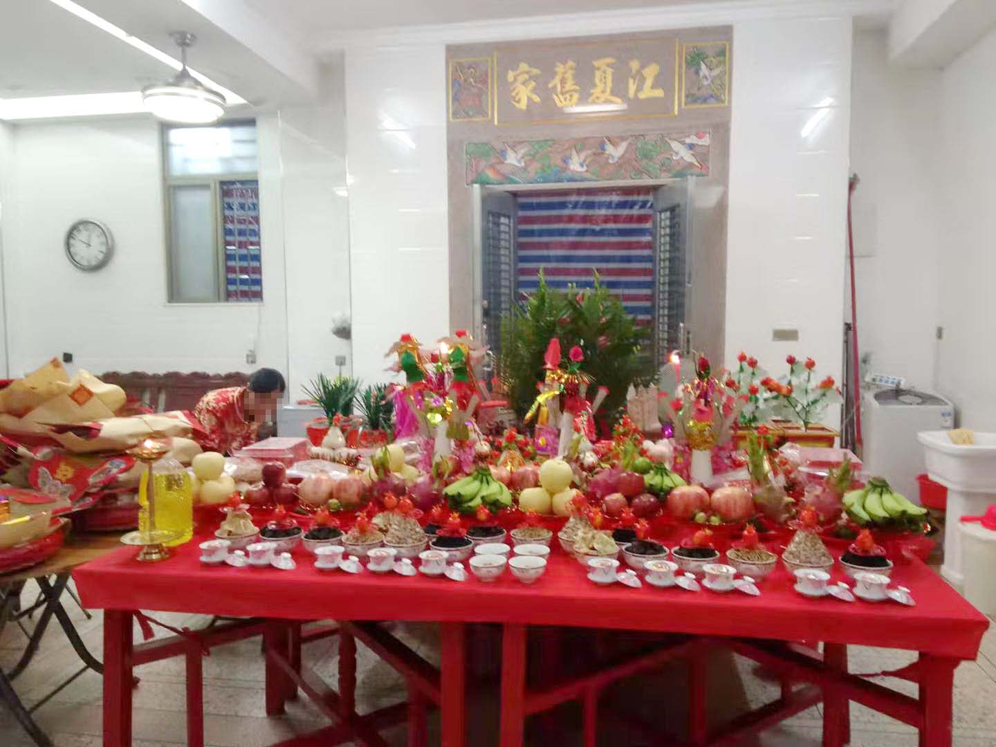 原创实拍广东潮汕民俗年末拜神