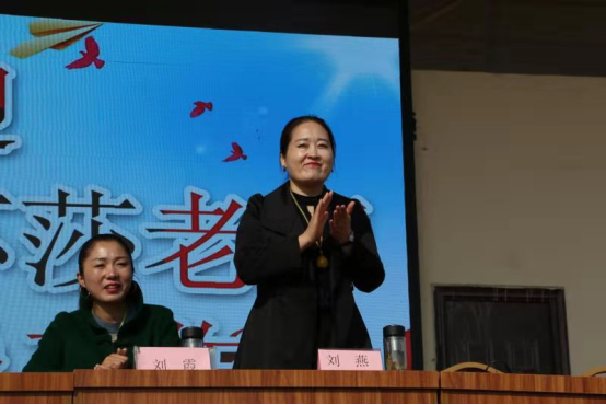 首都艺术家协会会长苏莎女士到平邑县蒙阳新星学校考察指导