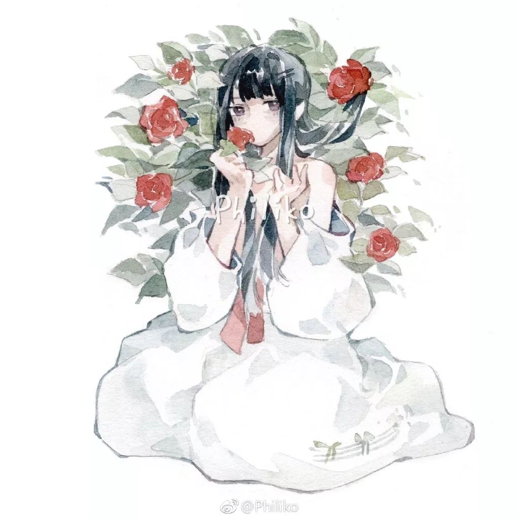 梦幻向满满的少女心超人气水彩画师philiko