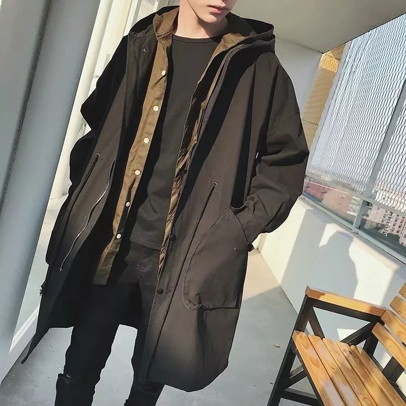 这些男生风衣也太酷太飒了吧!想买!