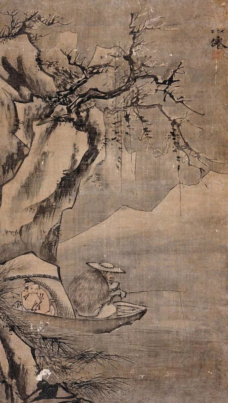 文人画用独特的艺术表达内在的思考