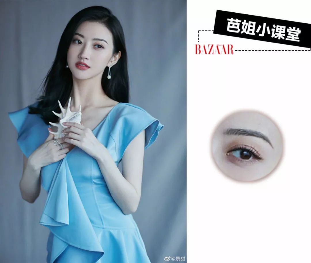 景甜的柳叶眉也太仙了但画了这款眉形就能get这份仙气吗