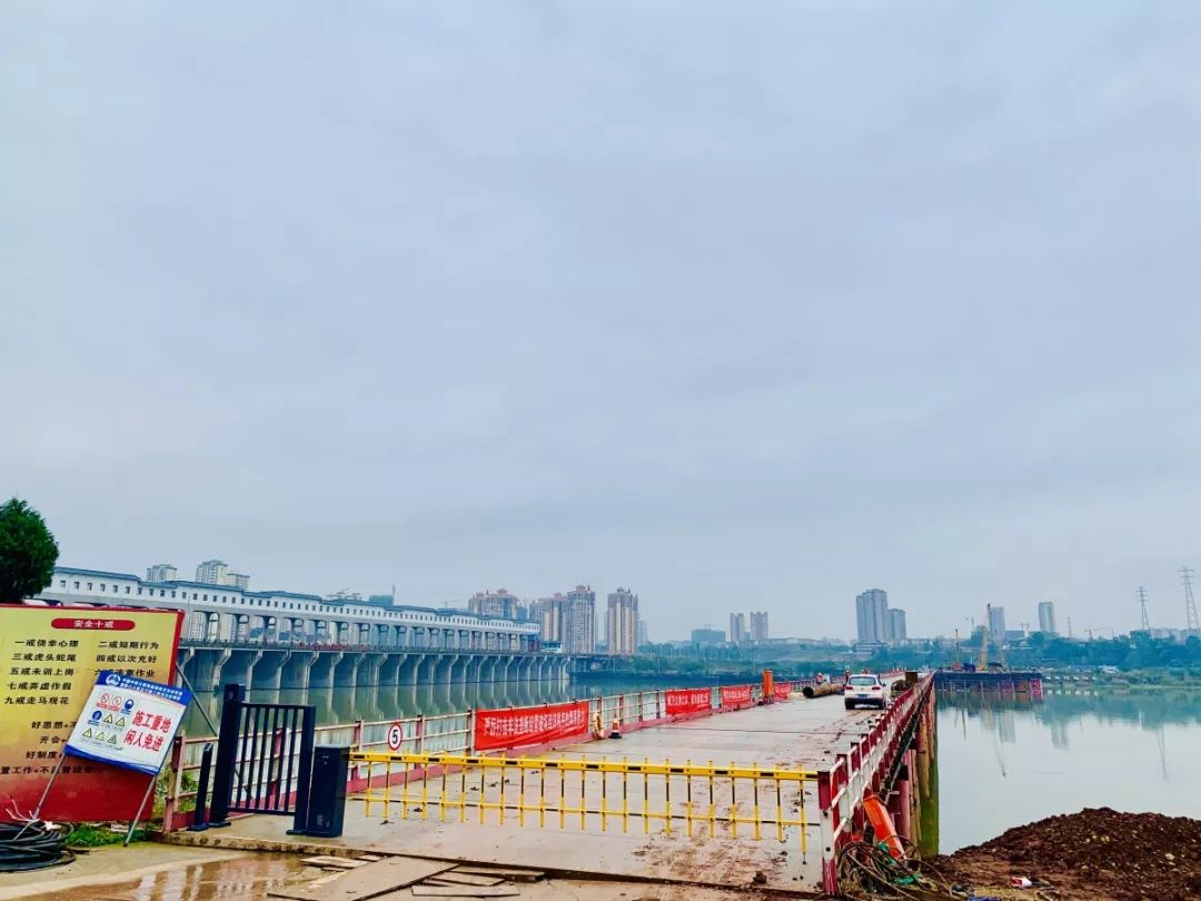 南充将军路嘉陵江大桥最新工程进度来啦预计2021年竣工