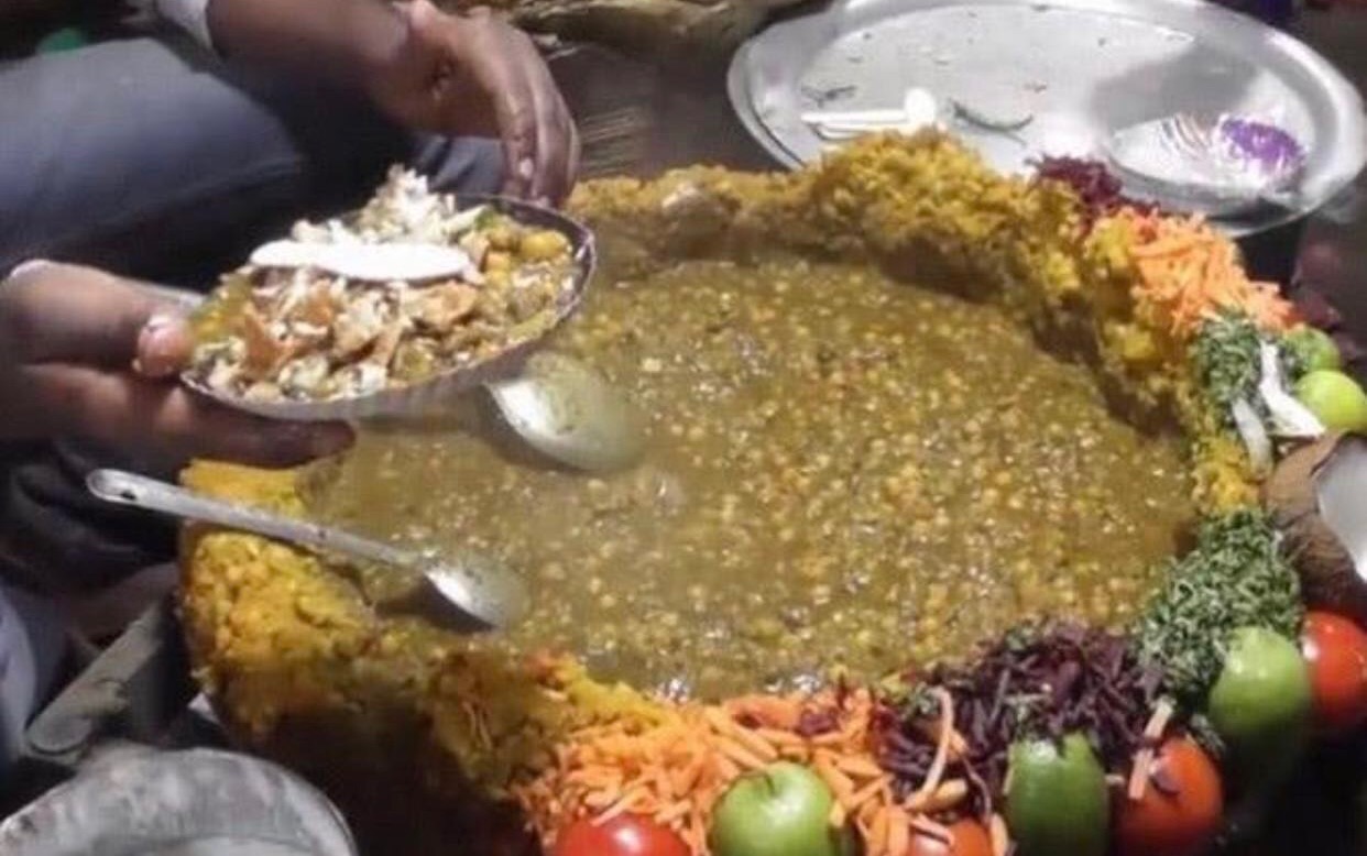 印度最脏街边小吃图片