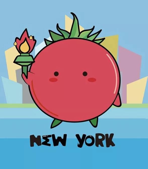 萌翻了神秘小番茄红遍纽约全网出片率竟然高达9999