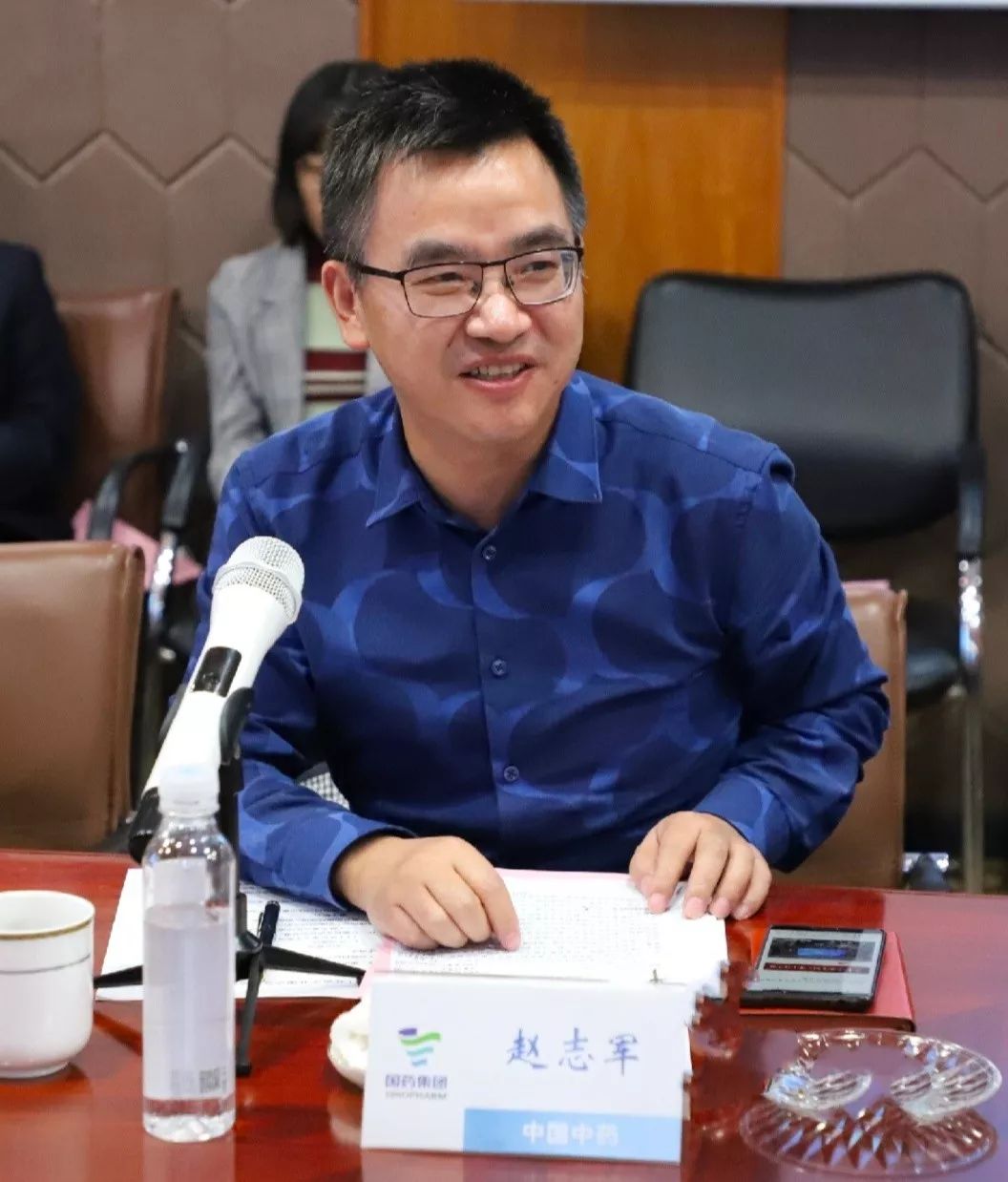 江阴高新区管委会副主任赵志军发表讲话.