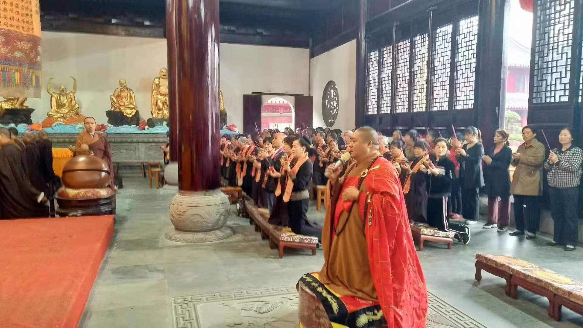 台州东林寺华严法会暨开光大典圆满