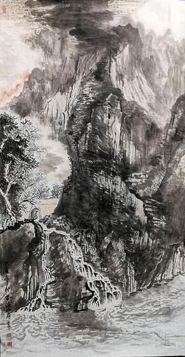 胸有丘壑 落笔生花——记开封山水画家刘大冬