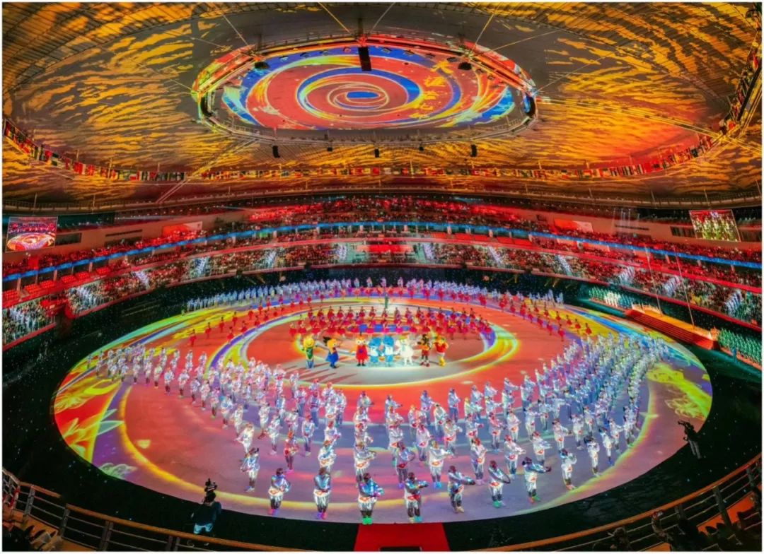 武汉军运会闭幕式完美呈现这是利亚德送给世界的礼物