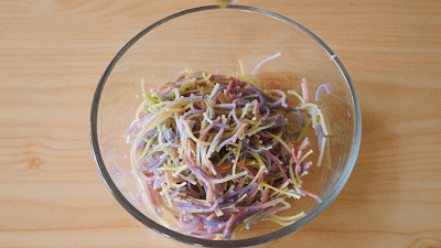 10m面条别再煮着吃啦1个苹果一碗面女儿爱吃的舔盘子