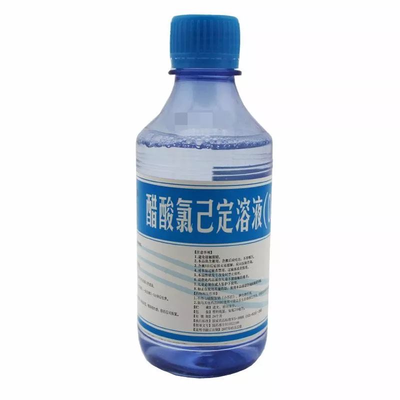 没错,妇科洗液中起效的主要成分「醋酸氯己定」,跟医院手术室里很常用