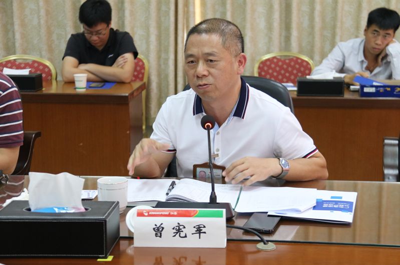 广州市江丰实业股份有限公司行政及人力资源副总曾宪军发言据介绍