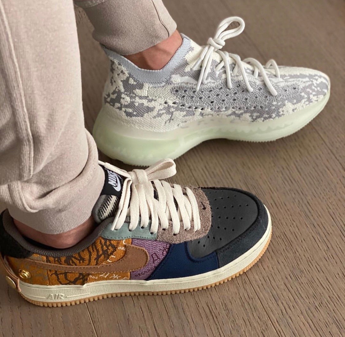 热门颜值大比拼yeezyairforce1鞋型你选谁