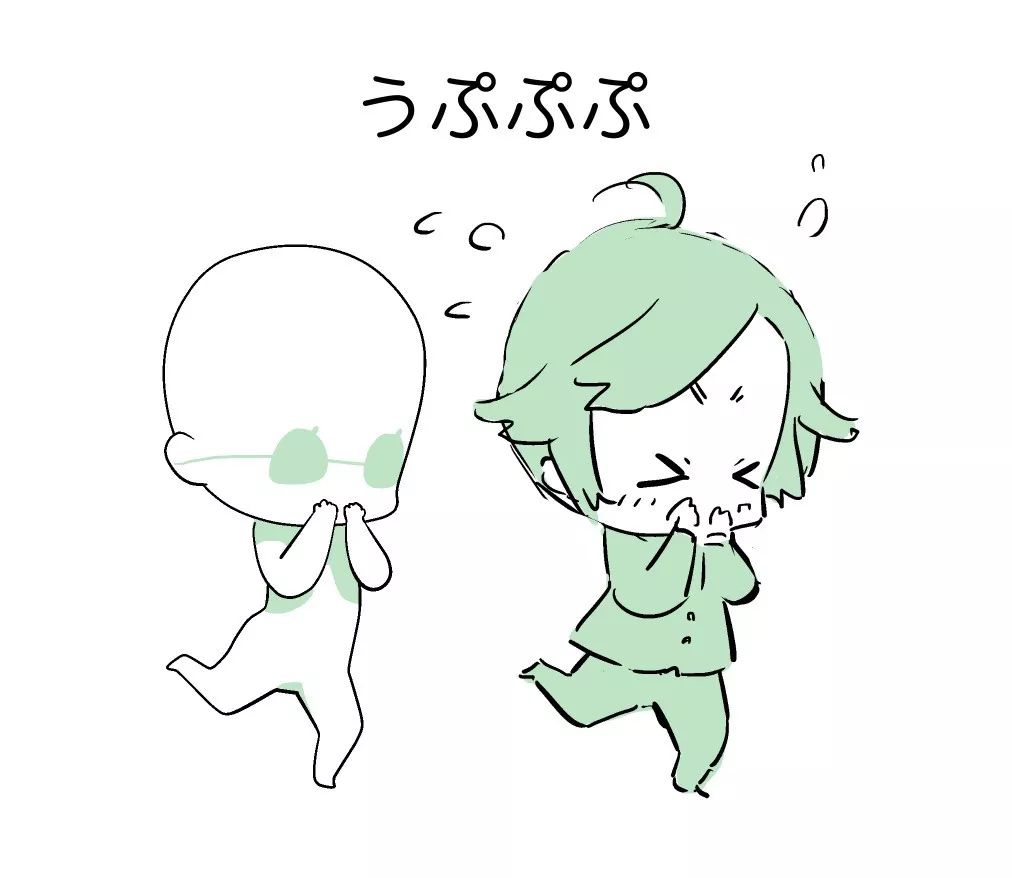 品 欣 赏·——可可爱爱的q版动态素材,可爱俏皮的动作,以及弹琴姿势