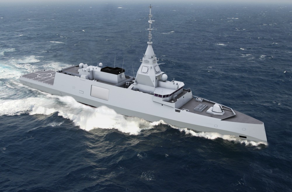 法国未来护卫舰开始建造隐身造型很科幻5