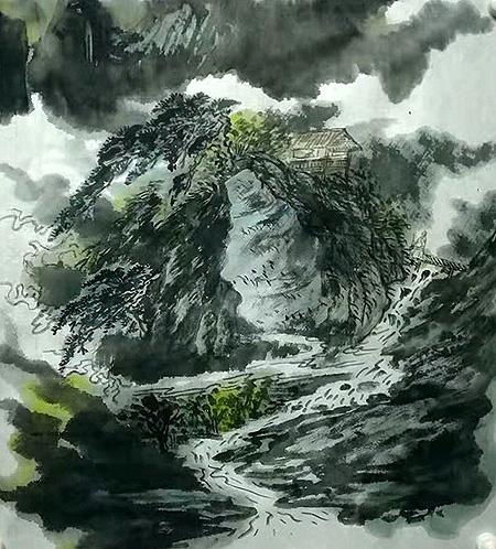 胸有丘壑 落笔生花——记开封山水画家刘大冬