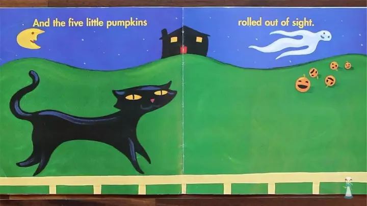 英文有声绘本时间fivelittlepumpkins五个小南瓜