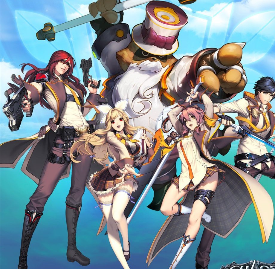 游戏原画chaosonline场景角色卡牌动作插画角色设定