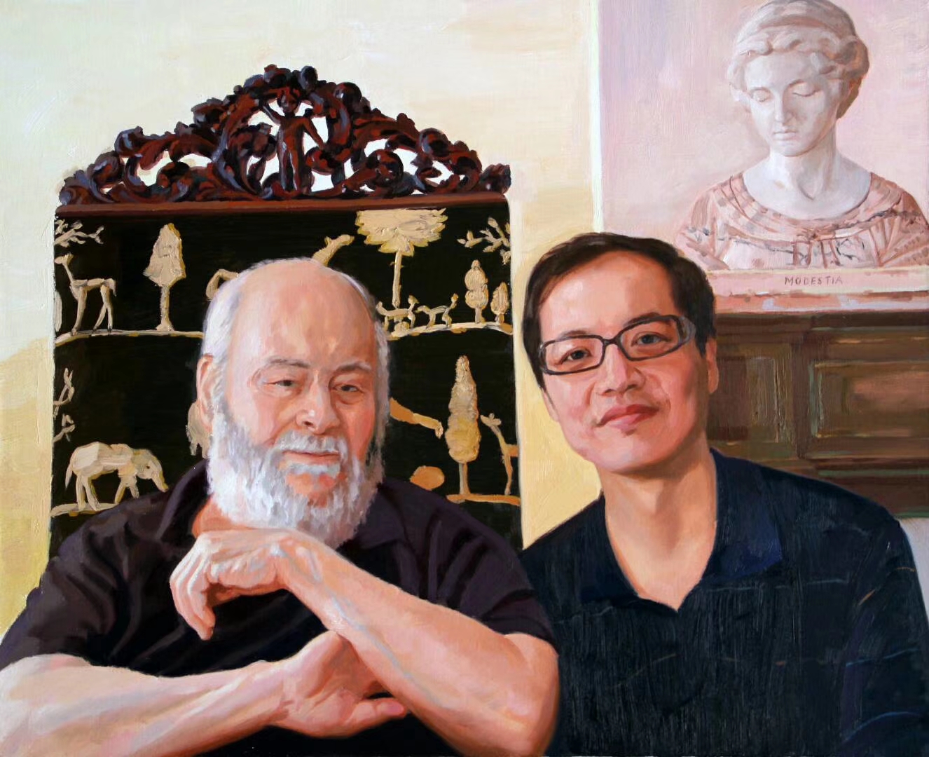 李亮油画作品欣赏