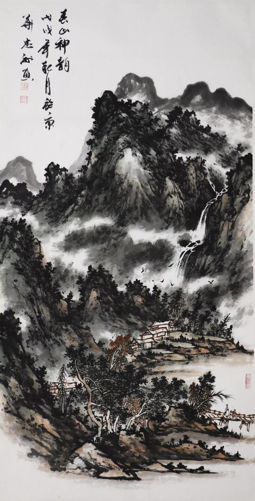 京海墨韵名家陈忠洲豪情寄笔端妙手绘人生