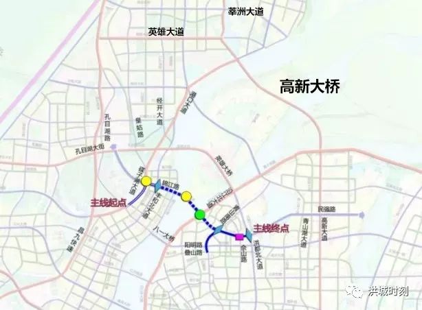 又一座跨江通道高新大橋啟動前期工作將連接四大片區67