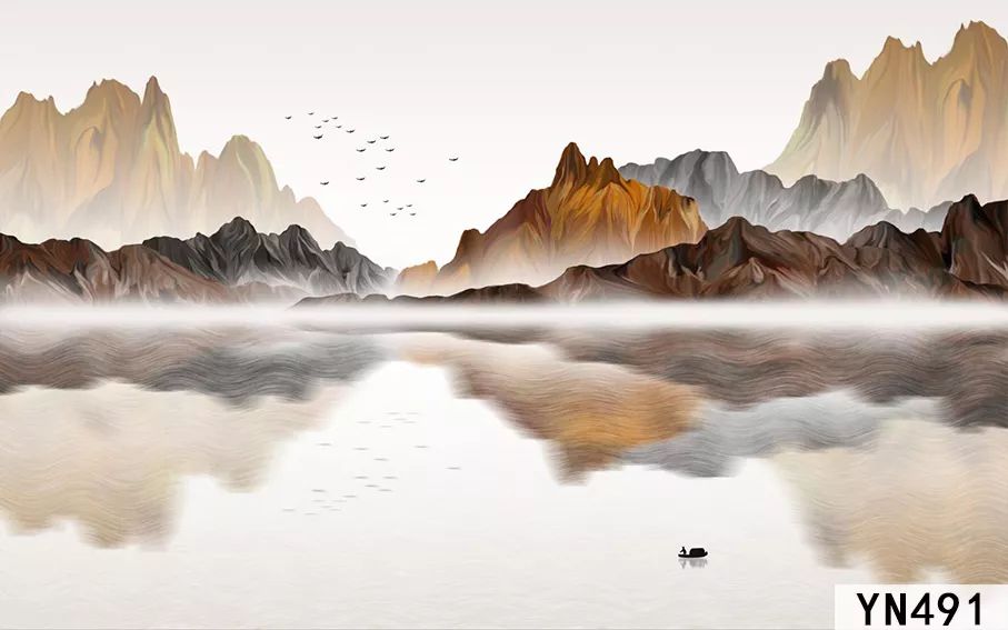 新中式轻奢山水风景画系列图案合集【邀您共赏】