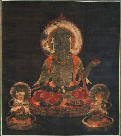 日本国宝佛画唐密十二天像高清全图