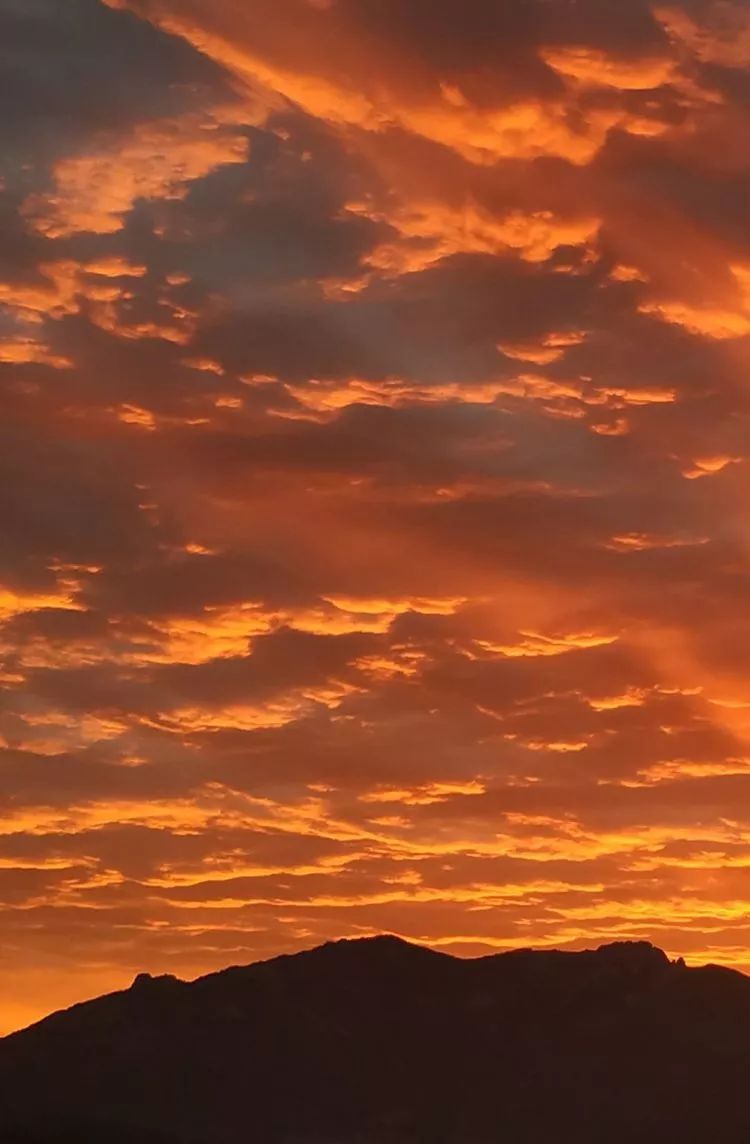 第一次拍到这么美的朝霞你有没有被美到