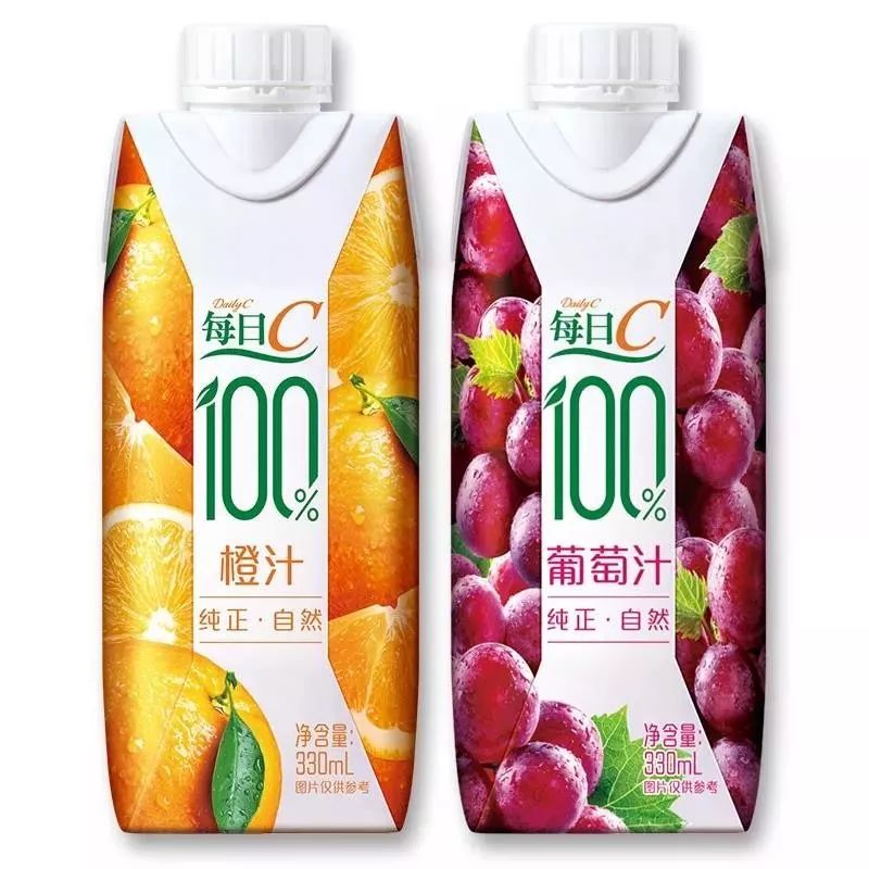 康师傅每日c100果汁新品上市