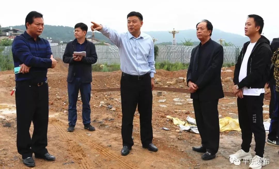 县领导王永树,张镇参加调研.