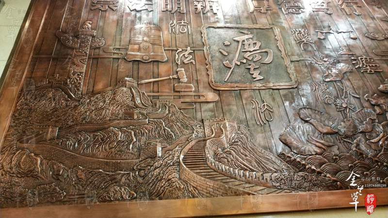 【案例】铜浮雕壁画设计厂家(图)