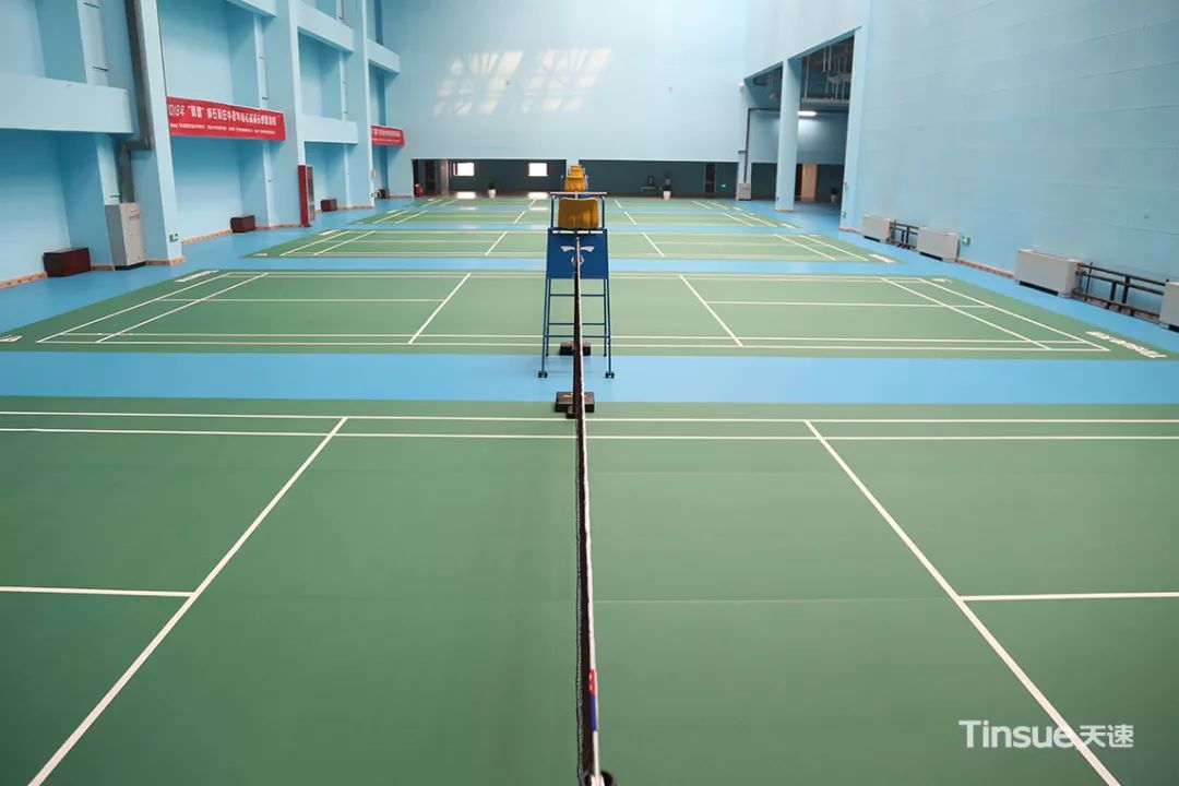 新场地只为少年的你河北省羽毛球队训练馆换新升级