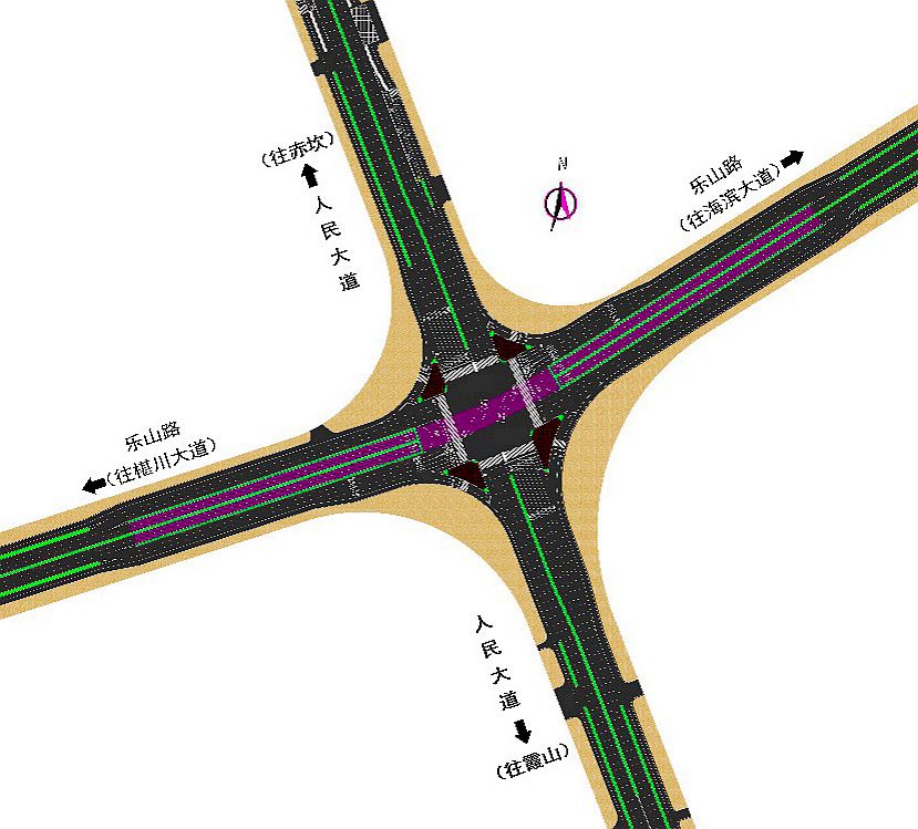 湛江交通三帆交通道路三个改造方案你更喜欢哪个
