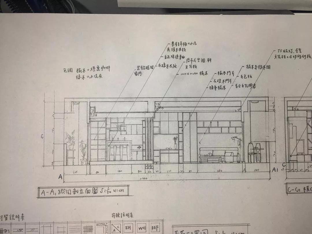 室內設計手繪日常練習