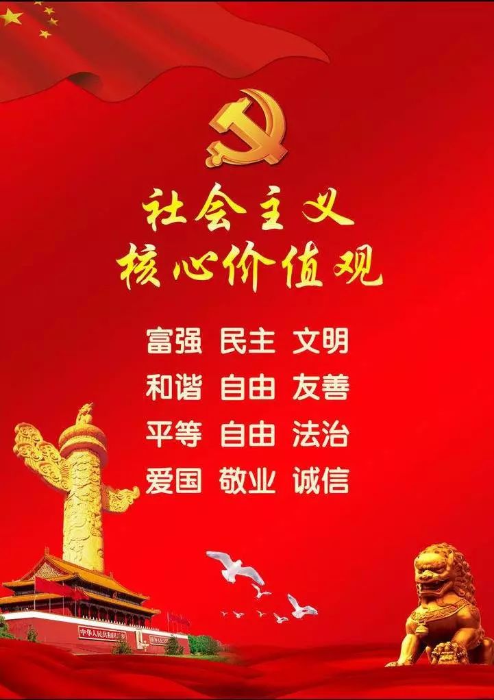 社会主义核心价值观与文明校园创建六个好_理念