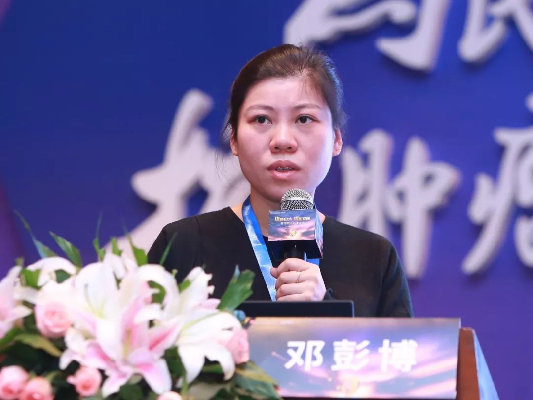 中南大学湘雅医院邓彭博教授报告了其所在团队开展的一项安罗替尼联合