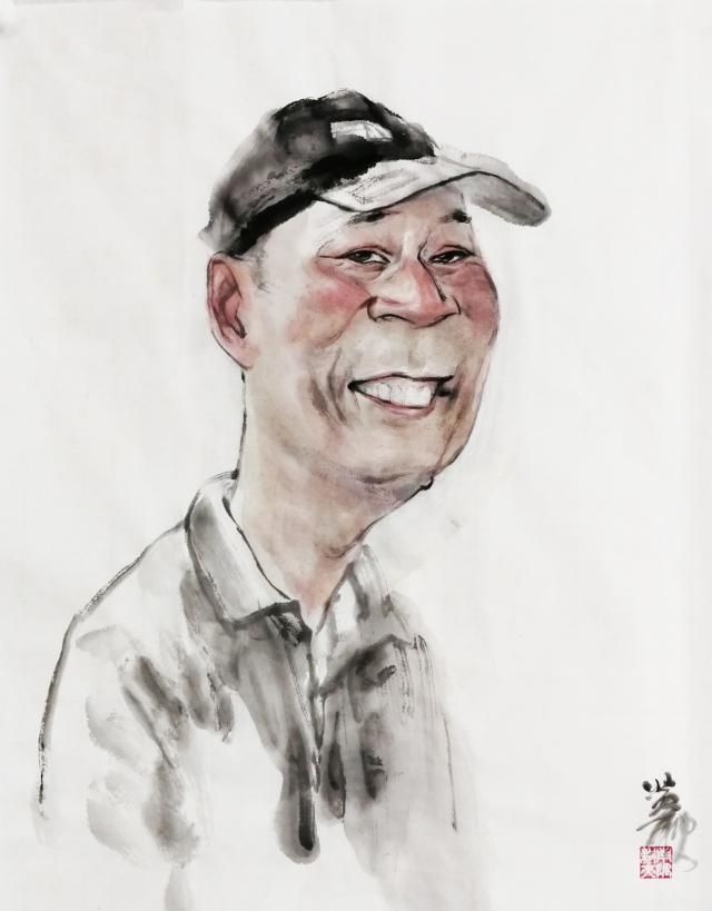 人物画画家黄耿耿