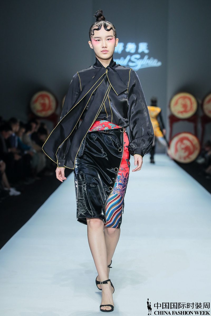 京艳时尚梦回华夏郝为民davidsylvia大秀亮相中国国际时装周