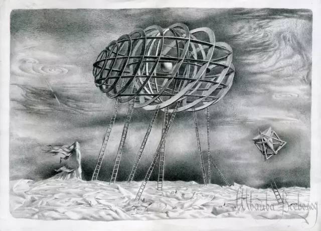 一位大学女老师的创意素描,脑洞大开!