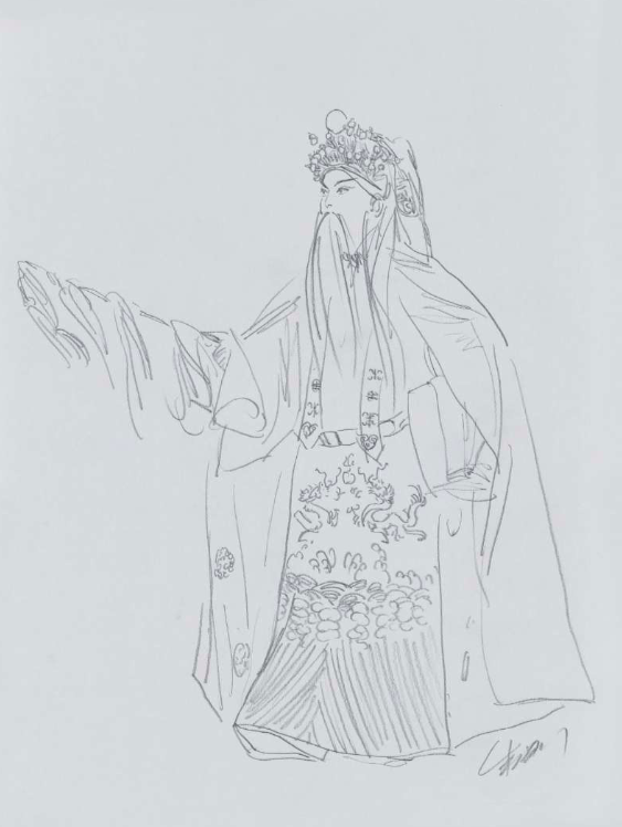 闻聆 速写艺术家简介朱刚 编审,一级美术师上海视觉艺术学院美术学院