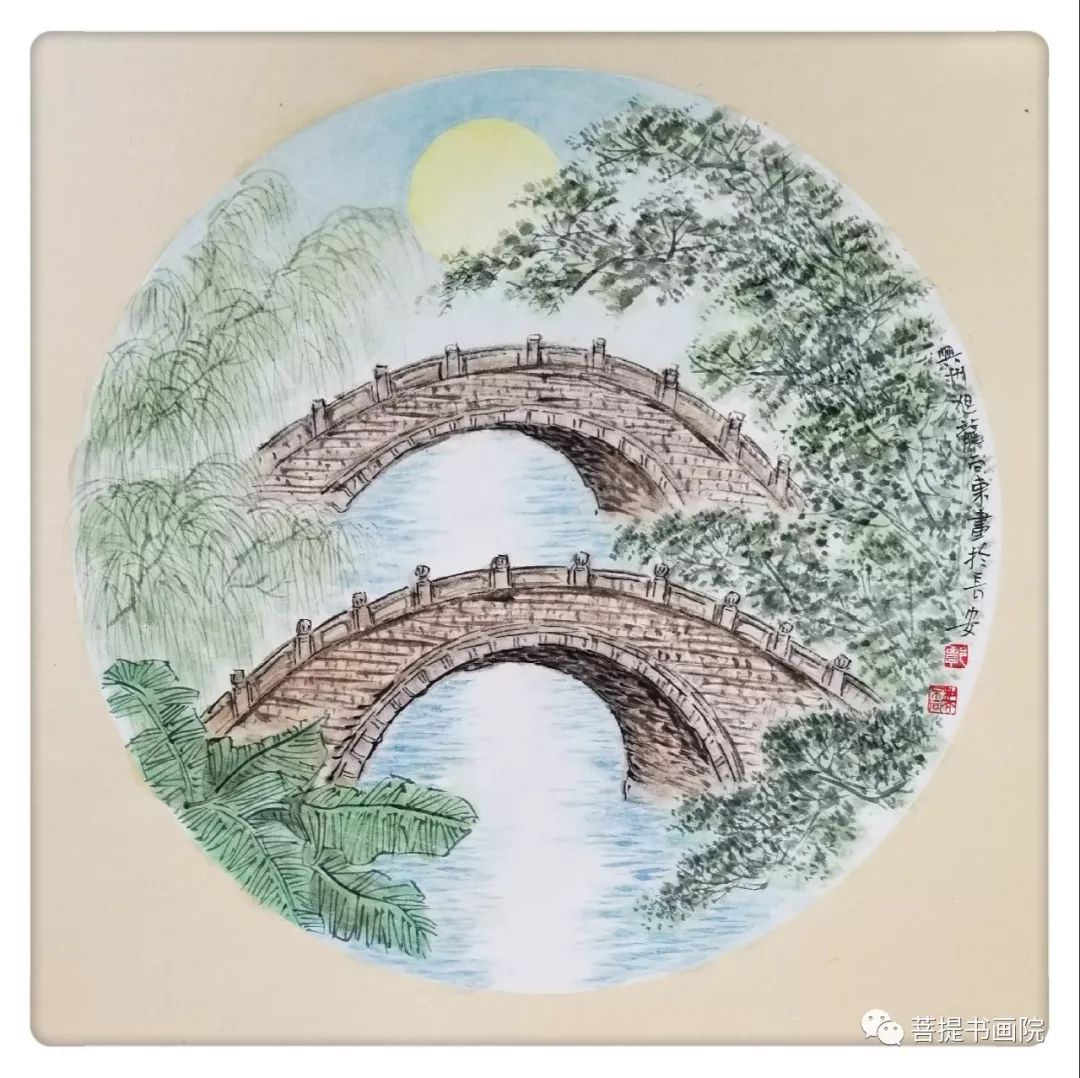 祖国揽胜 魅力腾冲美丽和顺温馨故乡 画家谭向东笔下的古镇胜景