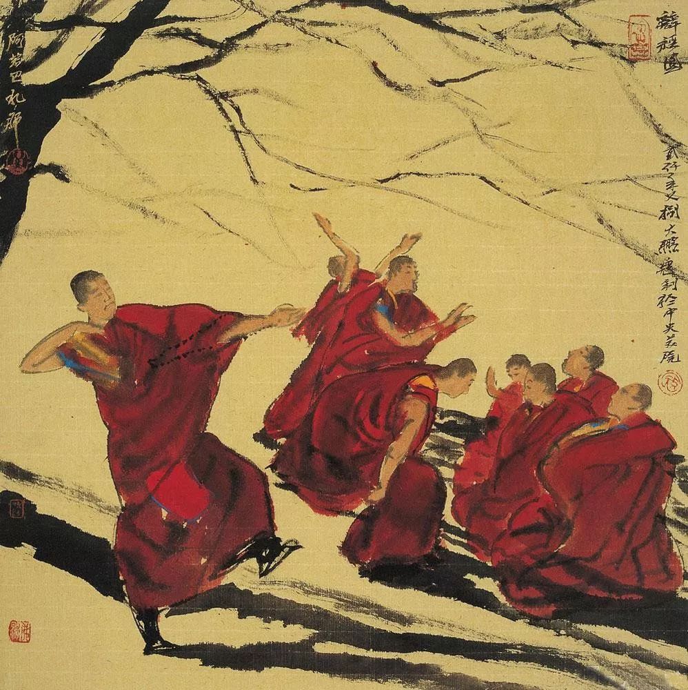 清净世界寇月朋我是在画禅境画就是禅100幅