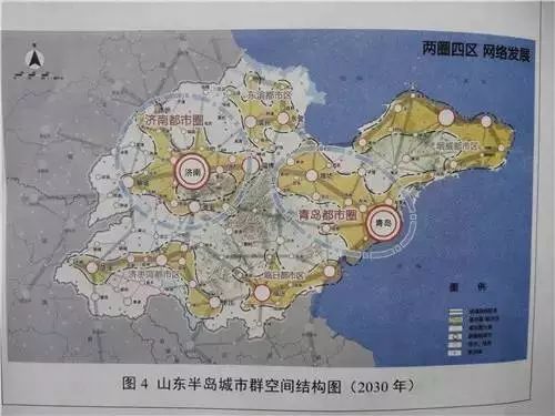 原范围包括济南,青岛,淄博,东营,烟台,潍坊,威海和日照8个城市