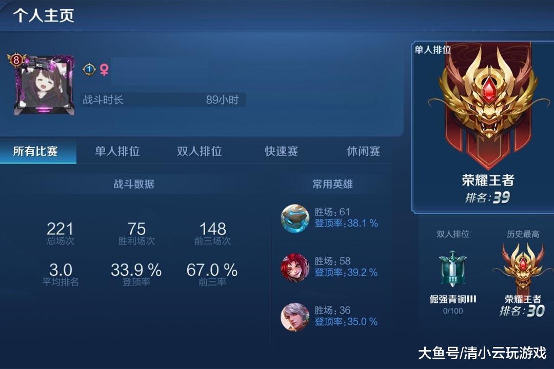 王者模拟战上分阵容三推荐萌新快速提升段位晋级王者小棋神