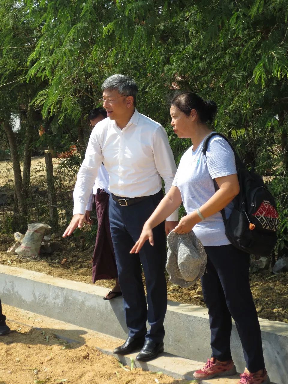 【项目动态】陈海大使调研援缅减贫合作示范项目