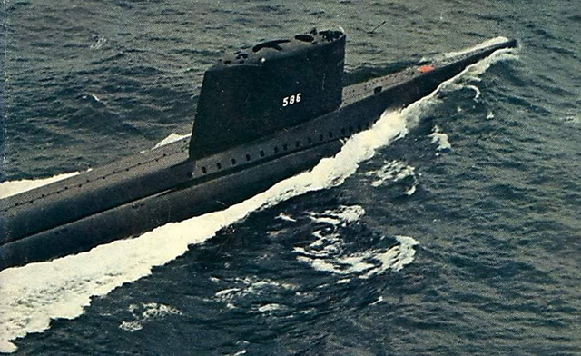 中国403号核潜艇图片