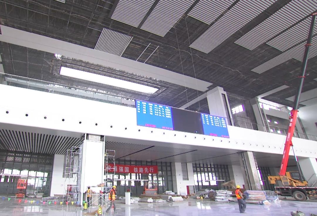 多图实拍阜阳高铁西站最新进展来了